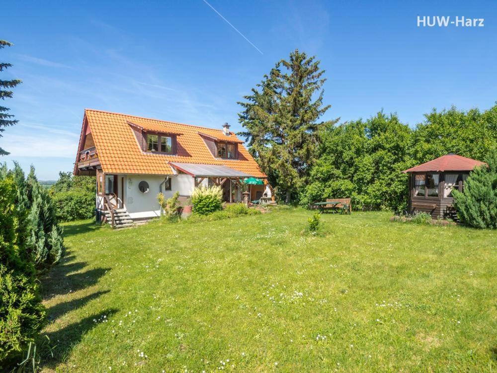 Idyllisches Ferienhaus Bei Wernigerode Benzingerode Экстерьер фото